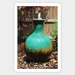 Vase Fountain Sticker